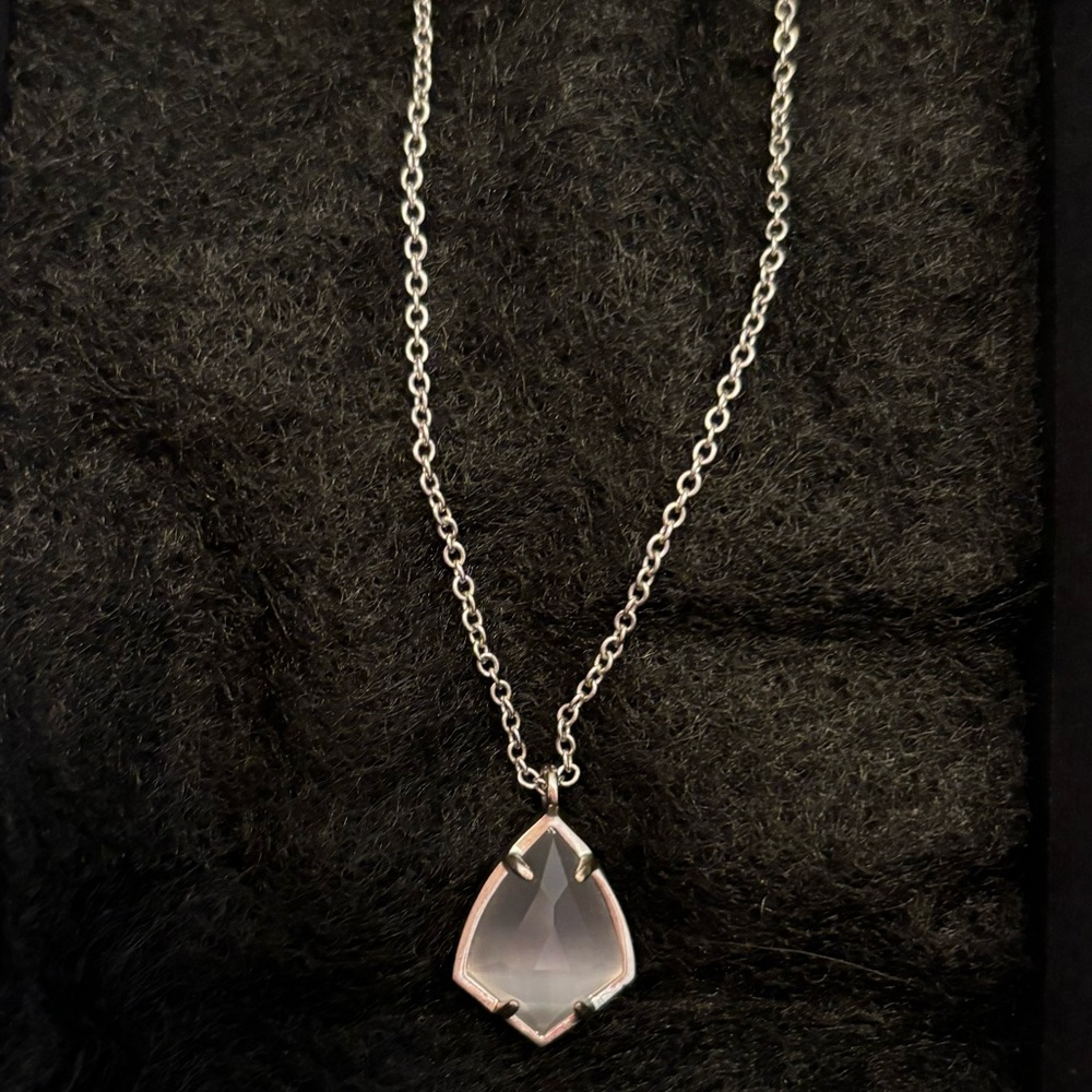 Kendra Scott silver necklace